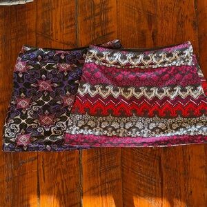 Two Tranquility By Colorado Clothing Company skirt/skorts size medium